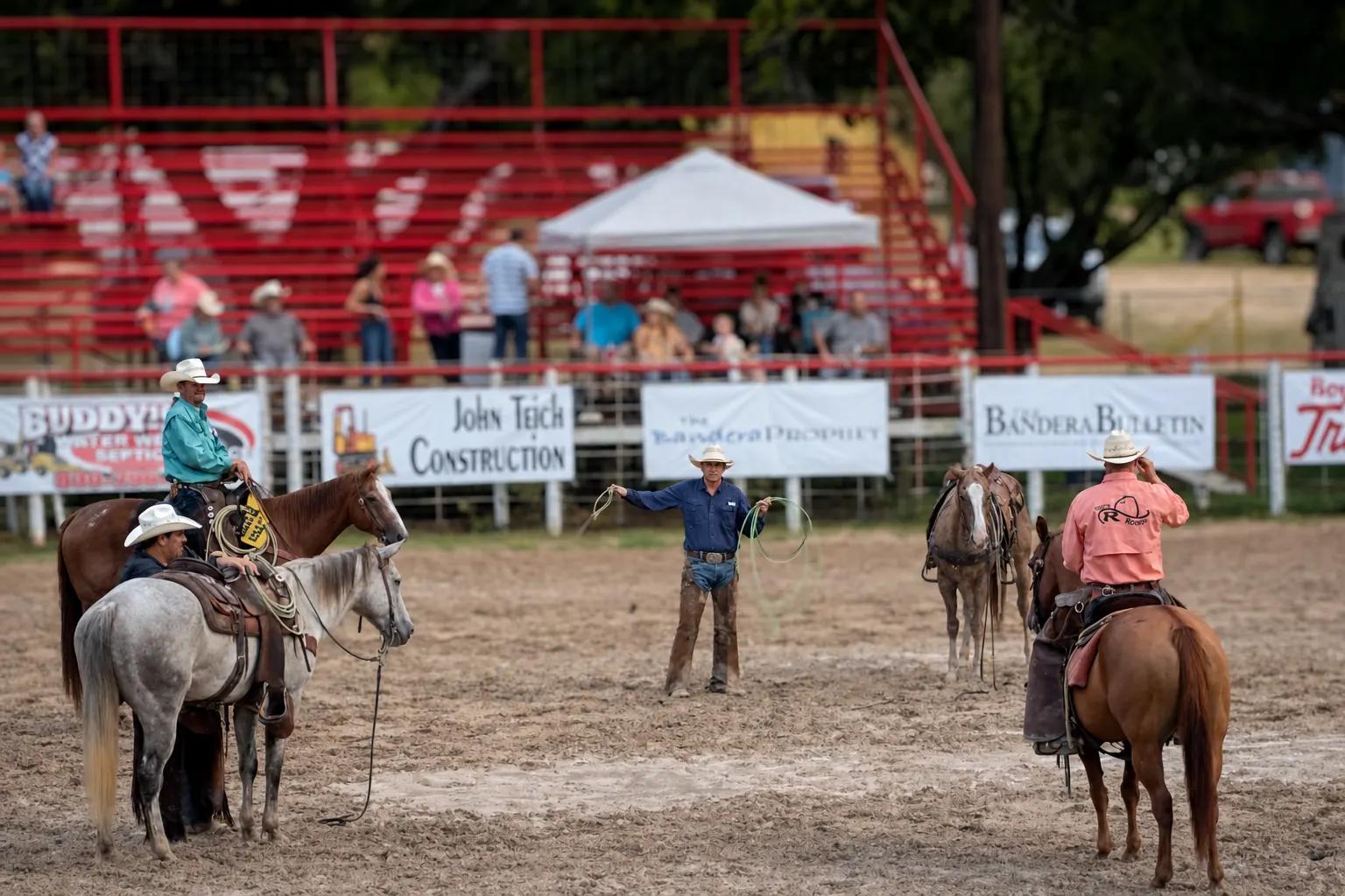 Night at the rodeo